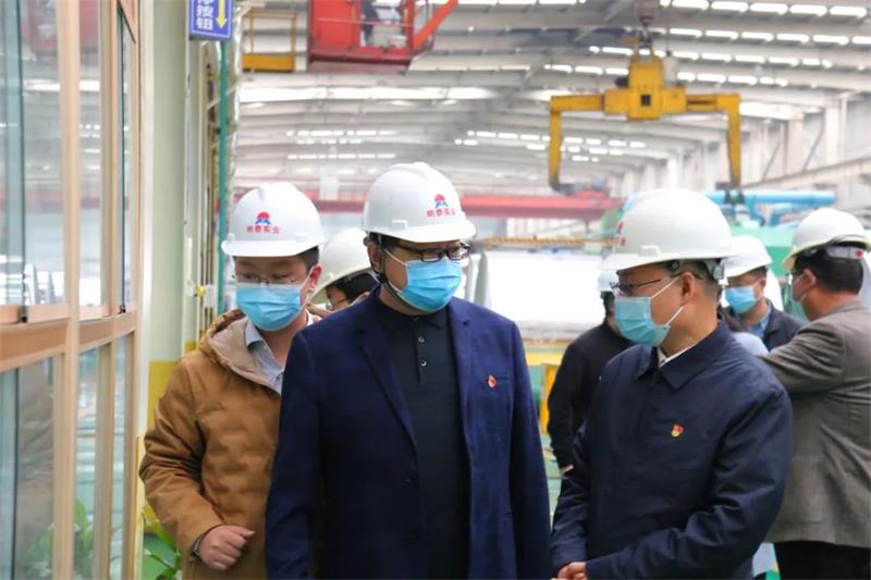 郑州市委党史学习教育第六巡回指导组到郑州永信贵宾会参观调研